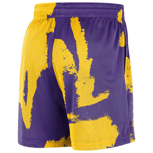 Nike Ανδρικό σορτς Los Angeles Lakers Courtside Dri-FIT NBA Mesh Shorts